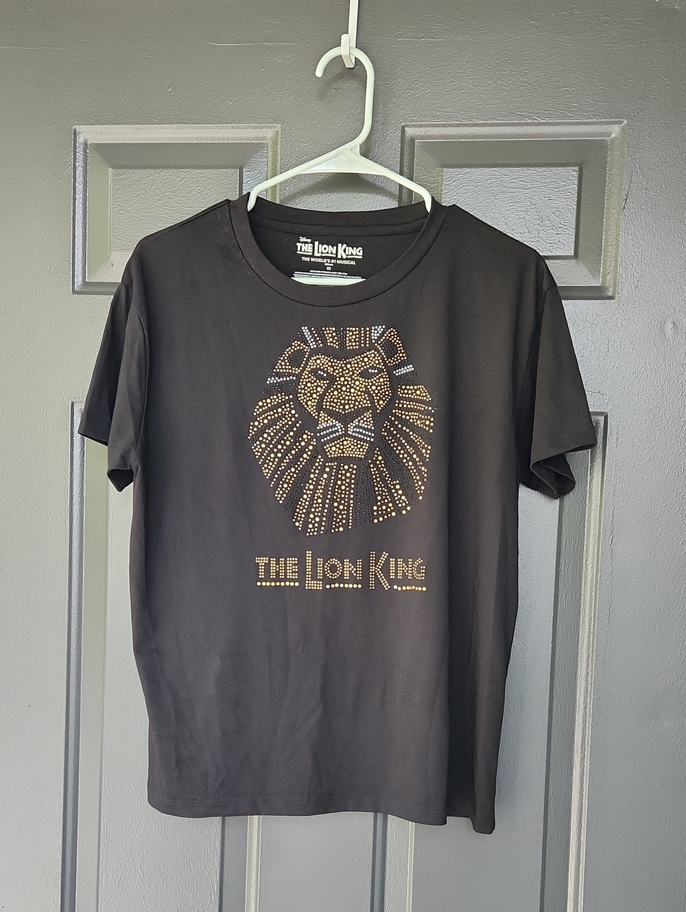 Disney The Lion King Brown and White Graphic Tee